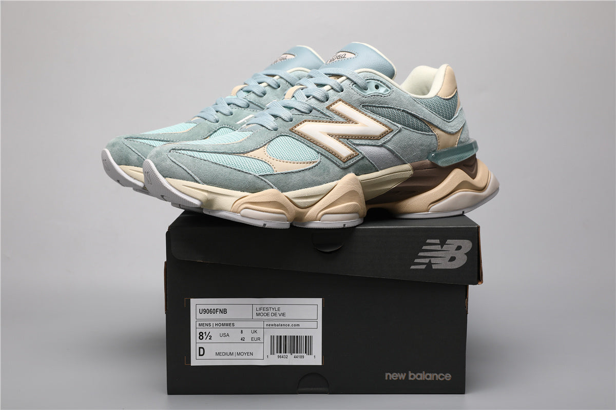 Baskets unisexes New Balance 9060 bleues