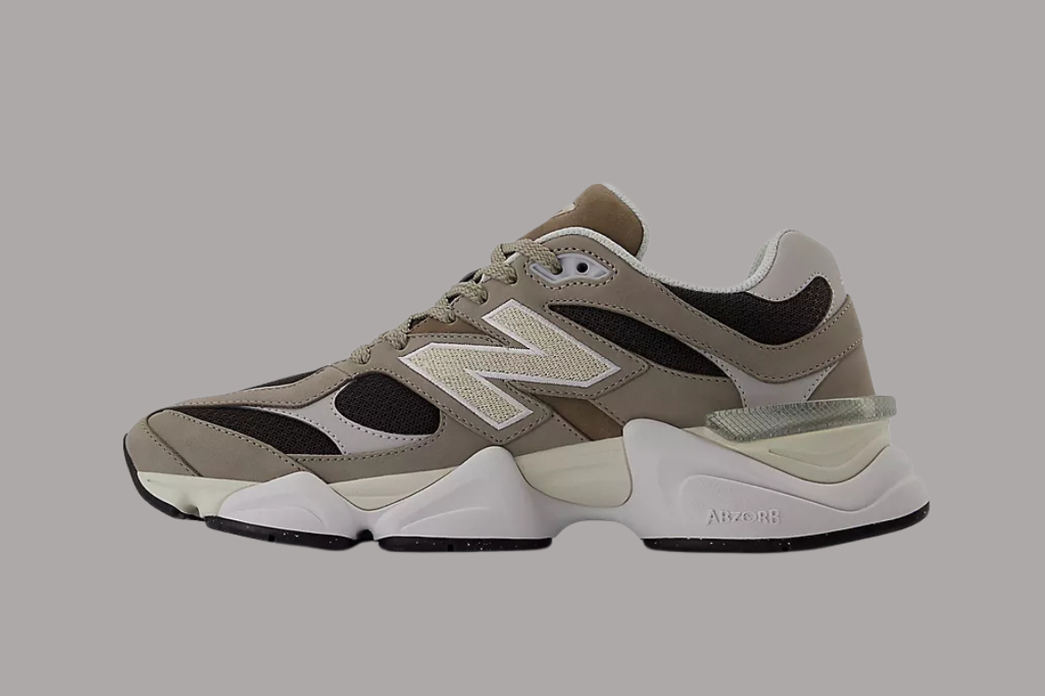 Bróga spóirt unisex New Balance 9060 Stroighin Dhubh