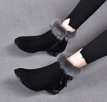 FlexiBoots orthopädische Damenstiefel Noir