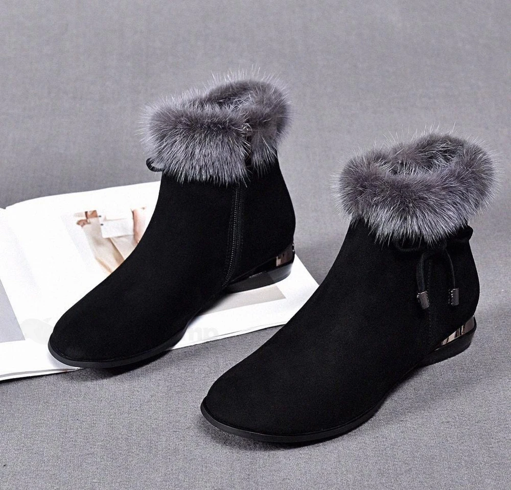 FlexiBoots orthopädische Damenstiefel Noir