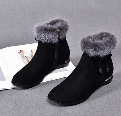 FlexiBoots orthopädische Damenstiefel Noir