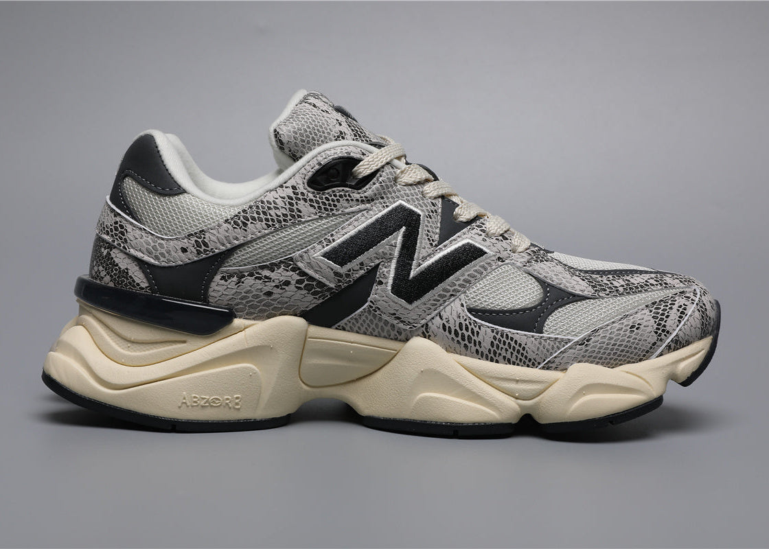 New Balance 9060 -unisex-lenkkarit, musta-harmaat