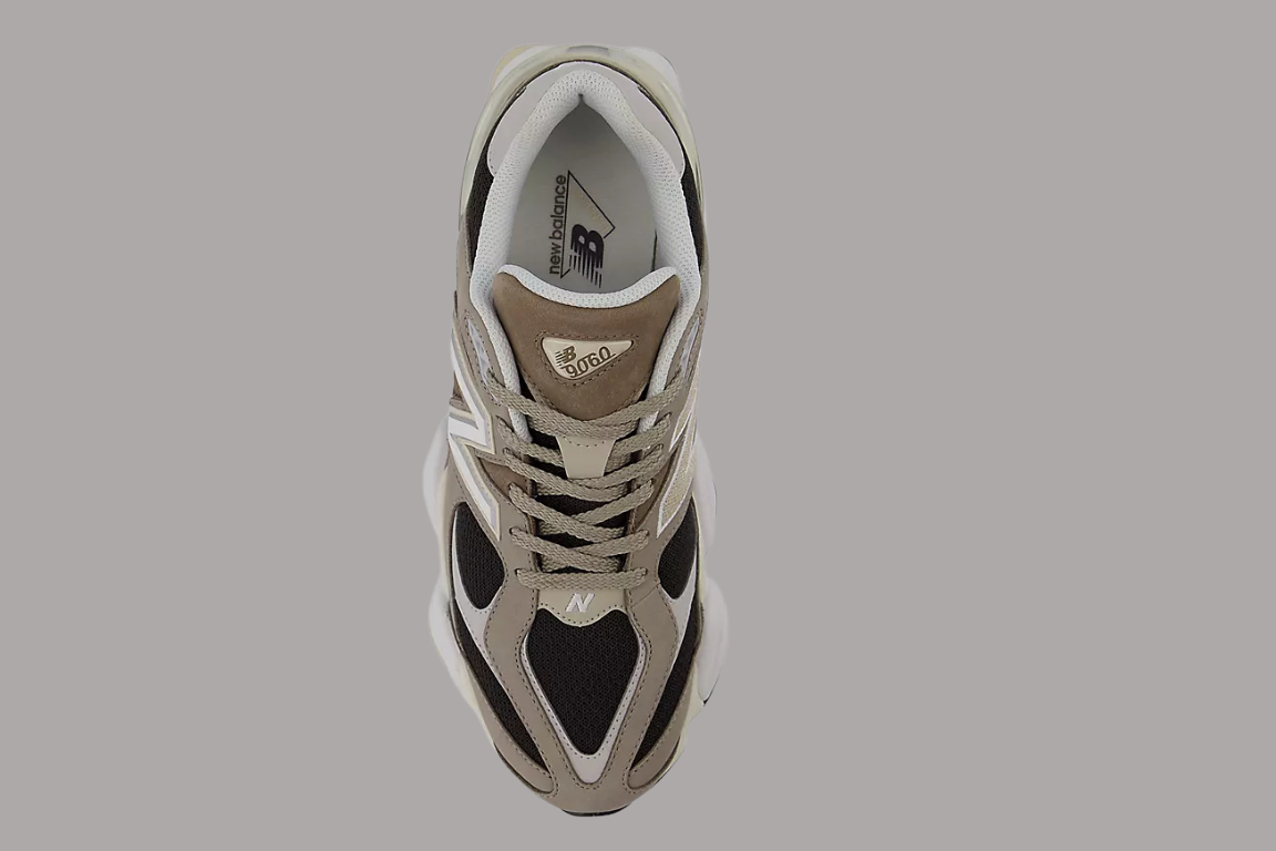 Bróga spóirt unisex New Balance 9060 Stroighin Dhubh