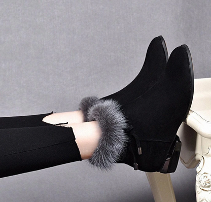FlexiBoots orthopädische Damenstiefel Noir