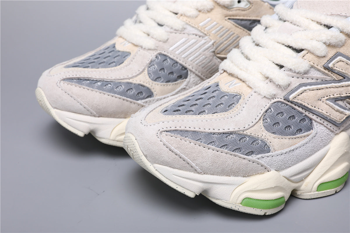 New Balance 9060 Unisex-Sneaker Beige-Grün