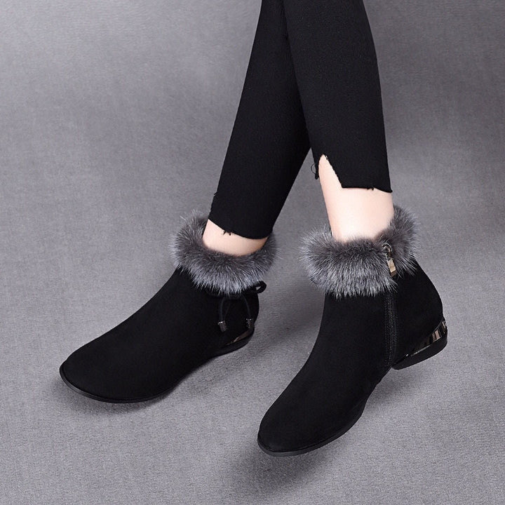 FlexiBoots orthopädische Damenstiefel Noir
