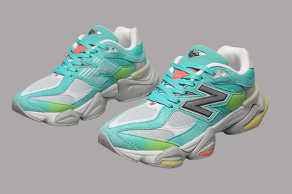 Baskets unisex New Balance 9060 Cyan Burst