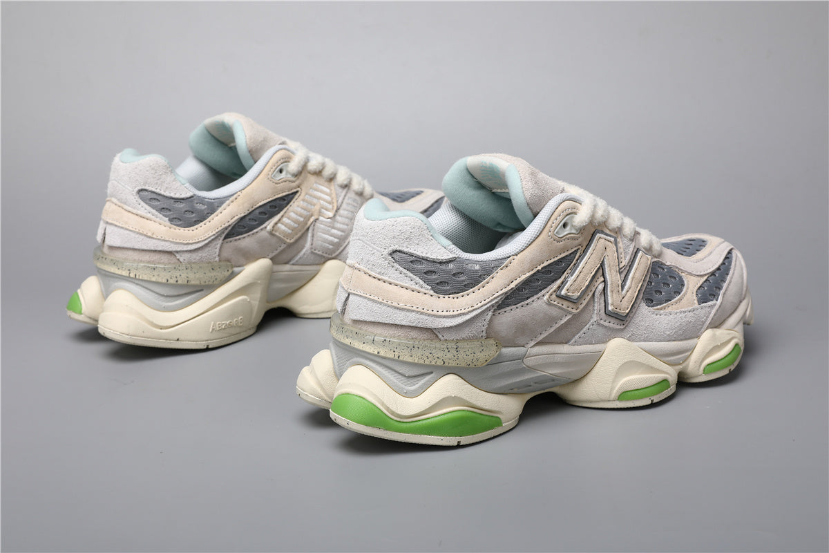 New Balance 9060 Unisex-Sneaker Beige-Grün