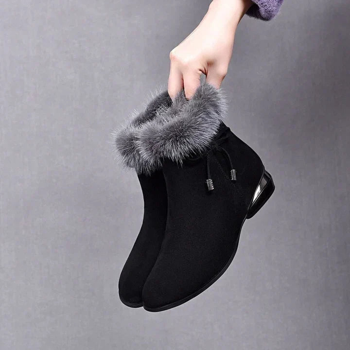 FlexiBoots orthopädische Damenstiefel Noir