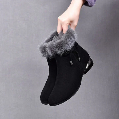 FlexiBoots orthopädische Damenstiefel Noir