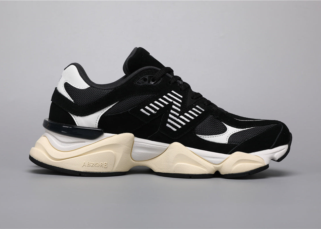 Baskets unisex New Balance 9060 noir blanc